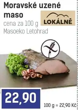 Konzum Moravské uzené maso nabídka