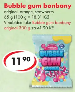 CBA Bubble gum bonbony nabídka