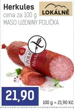 Konzum Herkules maso uzeniny policka nabídka
