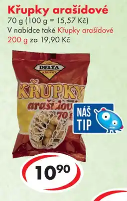 CBA Delta krupky arašídové nabídka
