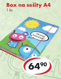 CBA Box na sešity A4 nabídka