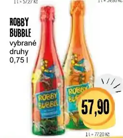 Konzum Robby Bubble vybrané druhy nabídka