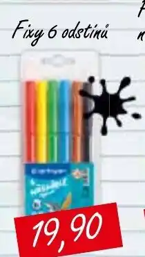 Konzum Fixy 6 odstínů nabídka