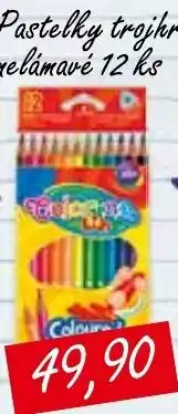 Konzum Coloura pastelky trojhranové nabídka