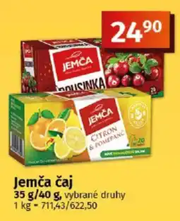 COOP TIP Jemča čaj nabídka
