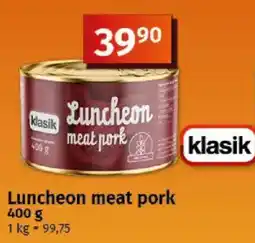 COOP TIP Klasik luncheon meat pork nabídka