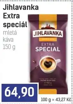 Konzum Jihlavanka mletá káva nabídka