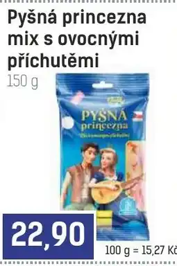 Konzum Pyšná princezna mix s ovocnými příchutěmi nabídka