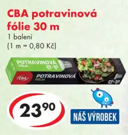 CBA CBA potravinová fólie nabídka