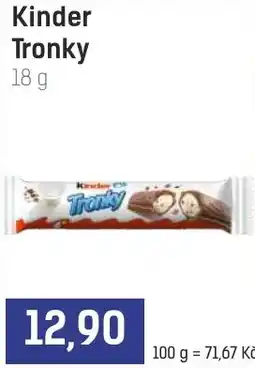 Konzum Kinder Tronky nabídka