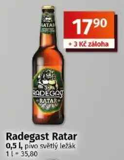 COOP TIP Radegast Ratar nabídka