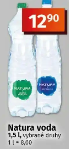 COOP TIP Natura voda nabídka