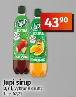 COOP TIP Jupí sirup nabídka