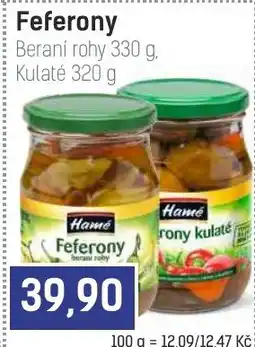 Konzum Hame feferony nabídka