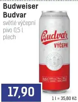 Konzum Budvar světlé výčepní pivo nabídka