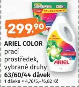 Konzum Ariel color prací prostředek nabídka