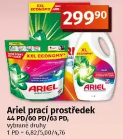 COOP TIP Ariel prací prostředek nabídka