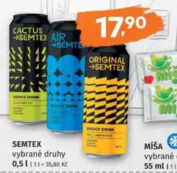 Konzum Semtex vybrané druhy nabídka