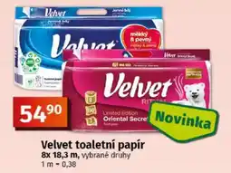 COOP TIP Velvet toaletní papír nabídka
