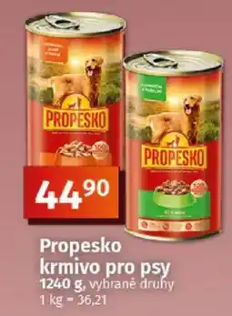 COOP TIP Propesko krmivo pro psy nabídka