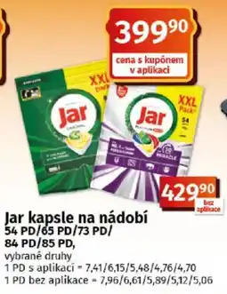 COOP TIP Jar kapsle na nádobí nabídka