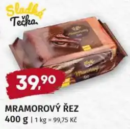 Konzum Sladká Tečka mramorový řez nabídka