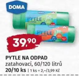 Konzum Doma pytle na odpad nabídka