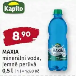 Konzum Maxia minerální voda, jemně perlivá nabídka