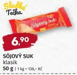 Konzum Sladká Tečka sójový suk klasik nabídka