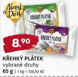Konzum Křehký plátek vybrané druhy nabídka