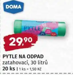 Konzum Doma pytle na odpad nabídka
