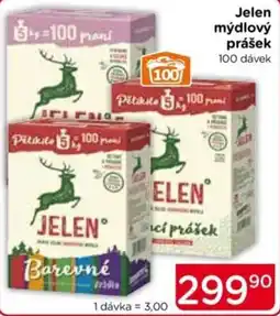 TOP drogerie Jelen mýdlový prášek nabídka