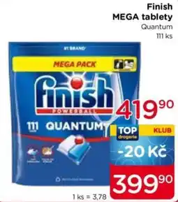 TOP drogerie Finish MEGA tablety Quantum nabídka