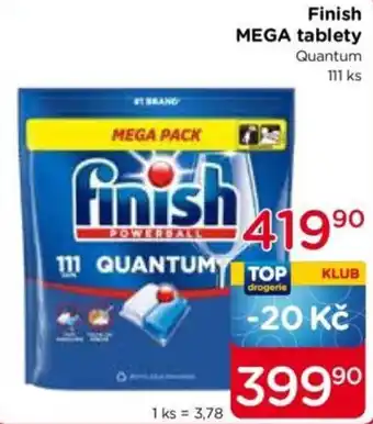 Finish MEGA tablety Quantum