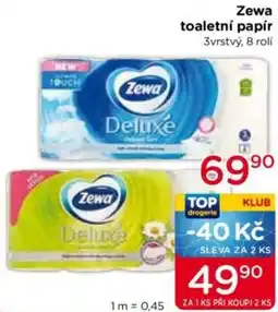 TOP drogerie Zewa toaletní papír nabídka