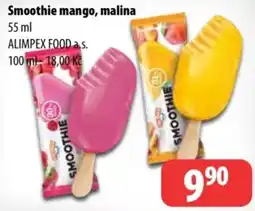 Partner Maloobchodní síť Smoothie mango, malina nabídka