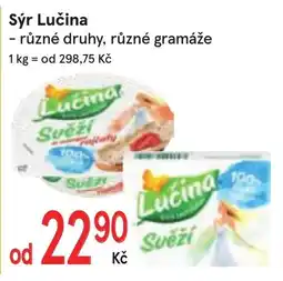 Žabka Sýr Lučina nabídka