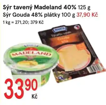 Madeland sýr tavený 40%