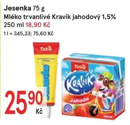 Žabka Tatra Jesenka nabídka