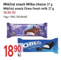 Žabka Milka choco nabídka