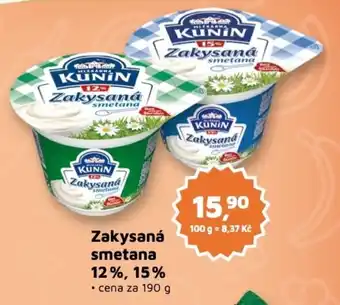 Kunin zakysaná smetana