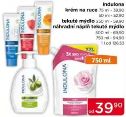 TOP drogerie Indulona tekuté mýdlo nabídka
