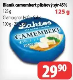 Partner Maloobchodní síť Saktes blaník camembert plisňový sýr nabídka