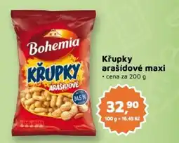 Můjobchod Bohemia křupky arašídové maxi nabídka