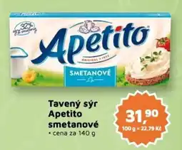 Můjobchod Apetito tavený sýr smetanové nabídka