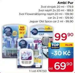 TOP drogerie Ambi Pur 3vol Flowers&Spring náplň 20 ml nabídka