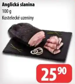 Partner Maloobchodní síť Kostelecké uzeniny Anglická slanina nabídka