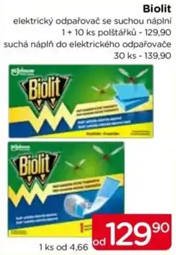 TOP drogerie Biolit elektrický odpařovač se suchou náplní nabídka