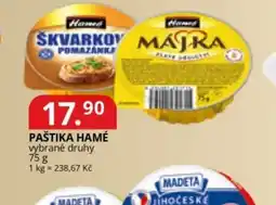Potraviny CZ Paštika hamé nabídka