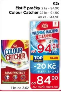 TOP drogerie K2r čistič pračky nabídka